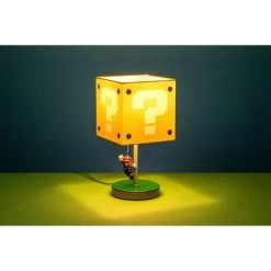 14" Nintendo Super Mario Block Table Lamp -Professional Childrens Furniture Store GUEST 41e30422 bb76 4f1f 9d67 3474734ccbdd