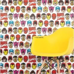 Marvel Comics Classic Faces Peel & Stick Wallpaper - RoomMates -Professional Childrens Furniture Store GUEST 428b0ef9 49ca 4ea8 8ac6 4821f2cc5aef