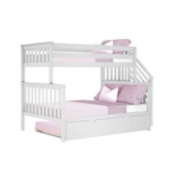 Max & Lily Twin Over Full Staircase Bunk Bed With Trundle -Professional Childrens Furniture Store GUEST 4404a6ad 136c 4651 8c26 627653dea4bb