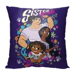 Disney 18"x18" Encanto Sisters Together Pillow