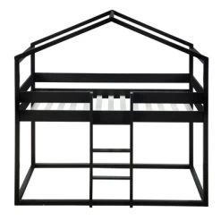 Wood Twin Over Twin Bunk Bed With Tent-ModernLuxe 14 Wood Twin Over Twin Bunk Bed With Tent-ModernLuxe -Professional Childrens Furniture Store GUEST 4701d581 c159 4b79 adfd 5d9790fdaae0