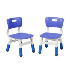 ECR4Kids Resin Classroom Chairs, Indoor Kids Seating With Adjustable Seat Height (2-Pack) -Professional Childrens Furniture Store GUEST 47a398c4 8895 46ba 96b1 bab286ab93b8