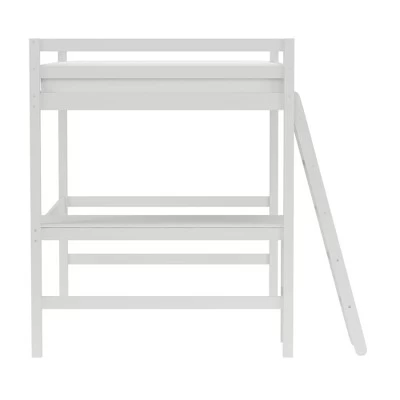 Full Caspian Loft Bed White - Hillsdale Furniture 3 Full Caspian Loft Bed White - Hillsdale Furniture - Image 3