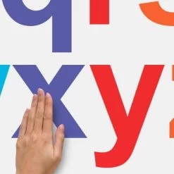 Colorful Lowercase Alphabet Giant Peel And Stick Wall Decals - RoomMates -Professional Childrens Furniture Store GUEST 4a419ae5 4598 4605 8630 4d9cbe3b6d0b