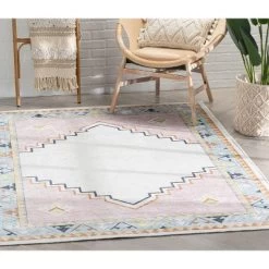 Well Woven Medallion Apollo Kids Collection Area Rug