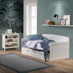 King Harmony Daybed With Conversion White - Alaterre Furniture -Professional Childrens Furniture Store GUEST 4c7c7bdf 2ac4 4f95 9614 843c25676092
