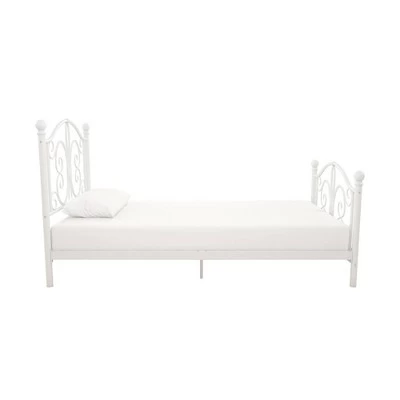 Twin Kids' Bombay Metal Bed White - Room & Joy 9 Twin Kids' Bombay Metal Bed White - Room & Joy - Image 9
