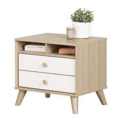 Yodi 2 Drawer Nightstand Soft Elm/White - South Shore 20 Yodi 2 Drawer Nightstand Soft Elm/White - South Shore -Professional Childrens Furniture Store GUEST 4ed141dc b5af 4afa b2eb c1819d50f505