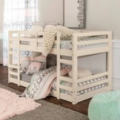 Twin Over Twin Indy Solid Wood Low Bunk Bed - Saracina Home -Professional Childrens Furniture Store GUEST 4f052a60 3845 4f84 91b9 34fbe3eba04e