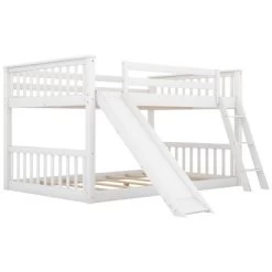 Wood Bunk Bed With Convertible Slide And Ladder-ModernLuxe -Professional Childrens Furniture Store GUEST 501cc87c 9994 49e8 a9cd ce69819c9f09