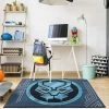 40"x54" Black Panther 2 Elevated Rug Blue
