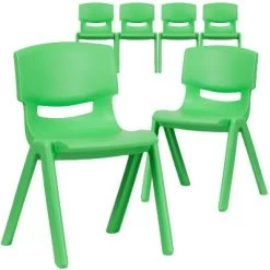 Flash Furniture 6 Pack Plastic Stackable School Chair With 13.25" Seat Height -Professional Childrens Furniture Store GUEST 5209e82e a7ee 45e9 885a 21ea56e266fe