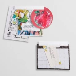 Kids' Desk With Ladder Shelf Storage And 2 Bonus Magnetic Art Display Bars White - RiverRidge Home -Professional Childrens Furniture Store GUEST 57e11c48 e583 428d 81a5 e6b0ea76395d