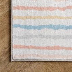 NuLOOM Alise Kids Striped Nursery Or Playroom Area Rug -Professional Childrens Furniture Store GUEST 58502790 704e 48c9 b740 9cec21ff6f59