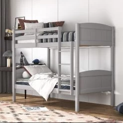 Twin Over Twin Alexis Wood Arch Bunk Bed - Hillsdale Furniture 18 Twin Over Twin Alexis Wood Arch Bunk Bed - Hillsdale Furniture -Professional Childrens Furniture Store GUEST 58eba392 1918 4431 bee9 e15a61000aa8