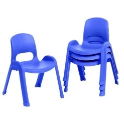 ECR4Kids SitRight Plastic Children’s Chair, Indoors And Outdoors, 11in Seat Height, 4-Pack -Professional Childrens Furniture Store GUEST 59621c33 795a 4de3 8714 b83bc97b89df