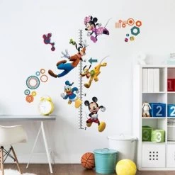 Mickey And Friends Growth Chart Peel & Stick Wall Decals - RoomMates -Professional Childrens Furniture Store GUEST 5b4da163 e00e 48a6 a63f e9095cc98fd1