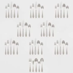 45pc Luxor 18/10 Stainless Steel Flatware Set - Threshold Signature™ -Professional Childrens Furniture Store GUEST 5eeff87b f0a4 4f68 abf1 8b0a61366404