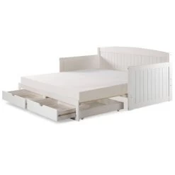 King Harmony Daybed With Conversion White - Alaterre Furniture -Professional Childrens Furniture Store GUEST 607bf77c a53d 409a 8b61 a1686f211b67