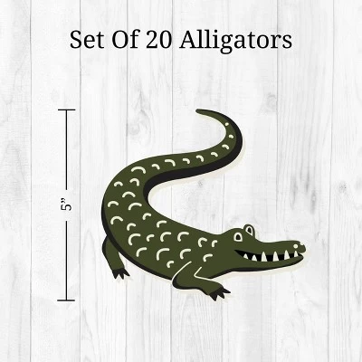Alligators Wall Decor - Decalcomania 6 Alligators Wall Decor - Decalcomania - Image 6