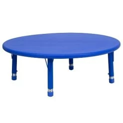 Flash Furniture 45" Round Plastic Height Adjustable Activity Table 17 Flash Furniture 45" Round Plastic Height Adjustable Activity Table -Professional Childrens Furniture Store GUEST 626ac5b7 57e4 4b7c 9b77 0bc4309d100a