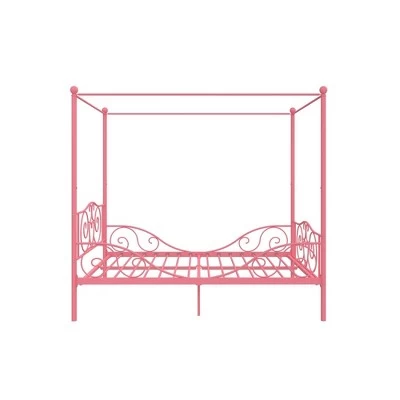 Full Clara Metal Bed Pink - Room & Joy 6 Full Clara Metal Bed Pink - Room & Joy - Image 6