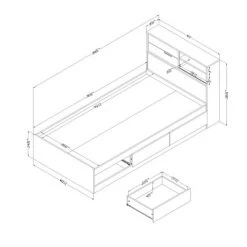 Twin Fynn Bed And Headboard Set - South Shore 11 Twin Fynn Bed And Headboard Set - South Shore -Professional Childrens Furniture Store GUEST 64ebb50b ac4e 48ec 8314 24fb29634f8f