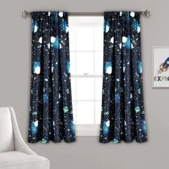 Universe Room Darkening Window Curtain Panels Navy - Lush Décor -Professional Childrens Furniture Store GUEST 671b9db8 d10d 403e 9f89 9ece9c71c4c5