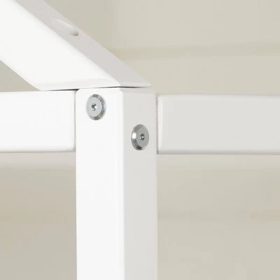 Sweedi House Bed Pure White - South Shore 1 Sweedi House Bed Pure White - South Shore