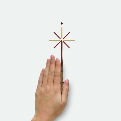 RoomMates Harry Potter Marauder's Map Quote Peel And Stick Giant Wall Decal Brown Single Sheet 1 RoomMates Harry Potter Marauder's Map Quote Peel And Stick Giant Wall Decal Brown Single Sheet