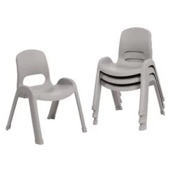 ECR4Kids SitRight Plastic Children’s Chair, Indoors And Outdoors, 11in Seat Height, 4-Pack -Professional Childrens Furniture Store GUEST 6a9e3fde df61 423b 827d d22843ea06ed