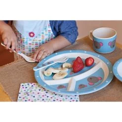 5pc Bamboo Fiber Mouse Dinnerware Set Blue - Red Rover 7 5pc Bamboo Fiber Mouse Dinnerware Set Blue - Red Rover -Professional Childrens Furniture Store GUEST 6b4b79bb d814 455c 8d84 161544e79281