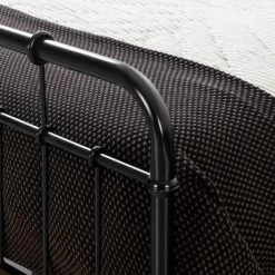 Twin Hankel Metal Platform Bed With Headboard And Footboard Pure Black - South Shore -Professional Childrens Furniture Store GUEST 6bae7f8c 5399 4a57 b3ba 4ed435c0ec20