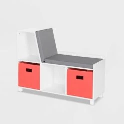 RiverRidge Home Kids' Book Nook Collection Cubby Storage Bench With 2 Bins - RiverRidge 16 RiverRidge Home Kids' Book Nook Collection Cubby Storage Bench With 2 Bins - RiverRidge -Professional Childrens Furniture Store GUEST 6bfb4aec 2b6c 47cf adf4 054e3ec8d6b6