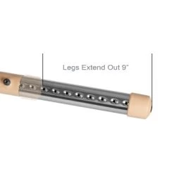 Flash Furniture 25.125"W X 35.5"L Crescent Natural Plastic Height Adjustable Activity Table -Professional Childrens Furniture Store GUEST 6ca8fe1f ff6a 456f 9d5a 129f6167535d