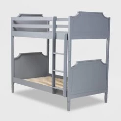 Twin Mariana Wood Bunk Bed Gray - Baxton Studio -Professional Childrens Furniture Store GUEST 6d01672d 912d 4143 9fce 5e1adf2a5be6