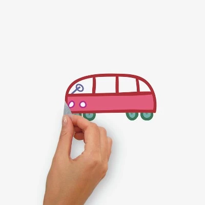 Peppa Pig George Playtime Peel And Stick Giant Wall Decal - RoomMates 4 Peppa Pig George Playtime Peel And Stick Giant Wall Decal - RoomMates - Image 4