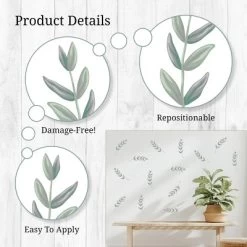 Greenery Wall Decor - Decalcomania -Professional Childrens Furniture Store GUEST 6e503d53 be1f 4c1c aa8e c4d80ad216bc