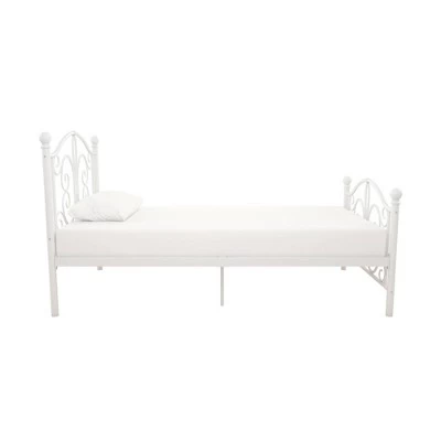 Twin Kids' Bombay Metal Bed White - Room & Joy 8 Twin Kids' Bombay Metal Bed White - Room & Joy - Image 8