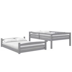 Full Over Full Alaina Floor Wood Bunk Bed - Room & Joy -Professional Childrens Furniture Store GUEST 70436b58 8a8c 4a4f 82a6 ced08a5225a7