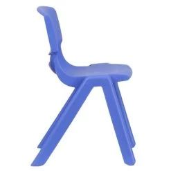 Emma And Oliver 4 Pack Plastic Stackable K-2 School Chair With 13.25"H Seat -Professional Childrens Furniture Store GUEST 740dabc8 f412 4a79 9d20 6ec217fd903d