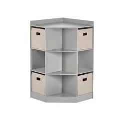5pc Kids' Corner Cabinet Set With 4 Bins Set - RiverRidge Home -Professional Childrens Furniture Store GUEST 75d48553 13f4 492c a675 bac33ca55141