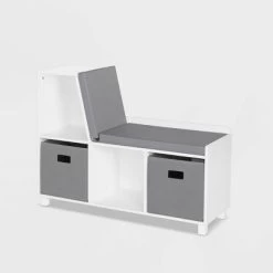 RiverRidge Home Kids' Book Nook Collection Cubby Storage Bench With 2 Bins - RiverRidge 11 RiverRidge Home Kids' Book Nook Collection Cubby Storage Bench With 2 Bins - RiverRidge -Professional Childrens Furniture Store GUEST 7617f23e 2eb9 4757 9cd4 4eb792a61899