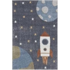 Nourison Kids Washable Space Rocketship Indoor Rug -Professional Childrens Furniture Store GUEST 7655b8ce 84a7 427e 9459 90809a196a70