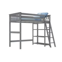 Max & Lily Twin-Size High Loft Bed With Bookcase -Professional Childrens Furniture Store GUEST 76dc61d8 0e9f 4e26 a482 13e2c2d1f344
