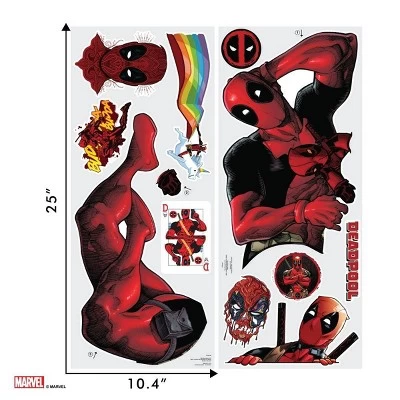 Deadpool Wall Decal - Decalcomania 1 Deadpool Wall Decal - Decalcomania