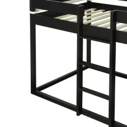 Wood Twin Over Twin Bunk Bed With Tent-ModernLuxe 17 Wood Twin Over Twin Bunk Bed With Tent-ModernLuxe -Professional Childrens Furniture Store GUEST 78992696 10b1 4220 80b2 28a19d1154fa