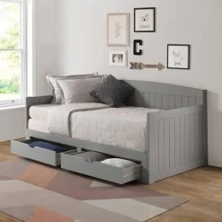 King Harmony Daybed With Conversion Dove Gray - Alaterre Furniture -Professional Childrens Furniture Store GUEST 78faeddb 3271 4b8b b5fe 9fcb3ca30989