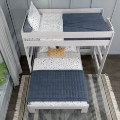 Max & Lily Famrhouse Twin Over Full L-Shaped Bunk Bed 9 Max & Lily Famrhouse Twin Over Full L-Shaped Bunk Bed -Professional Childrens Furniture Store GUEST 7a260686 4763 4031 bfa2 af1f099996bb