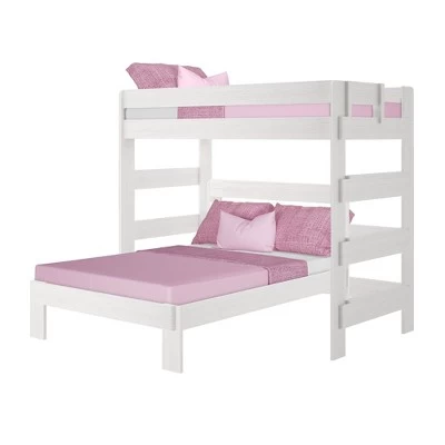 Max & Lily Famrhouse Twin Over Full L-Shaped Bunk Bed 5 Max & Lily Famrhouse Twin Over Full L-Shaped Bunk Bed - Image 5